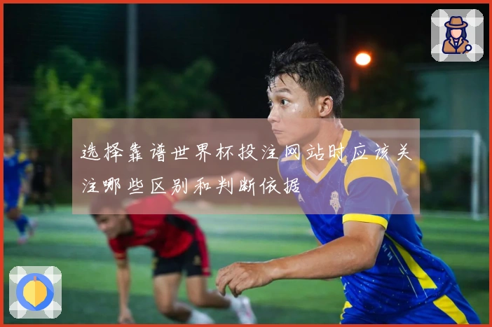 选择靠谱世界杯投注网站时应该关注哪些区别和判断依据