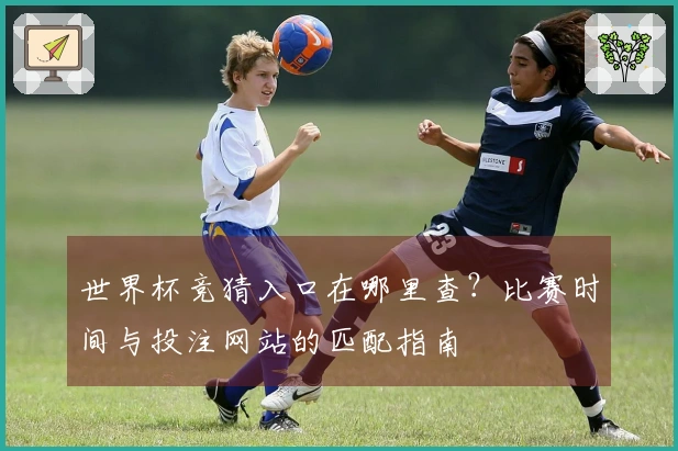 世界杯竞猜入口在哪里查？比赛时间与投注网站的匹配指南